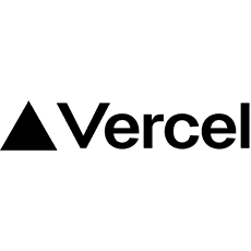 Vercel Logo in Black
