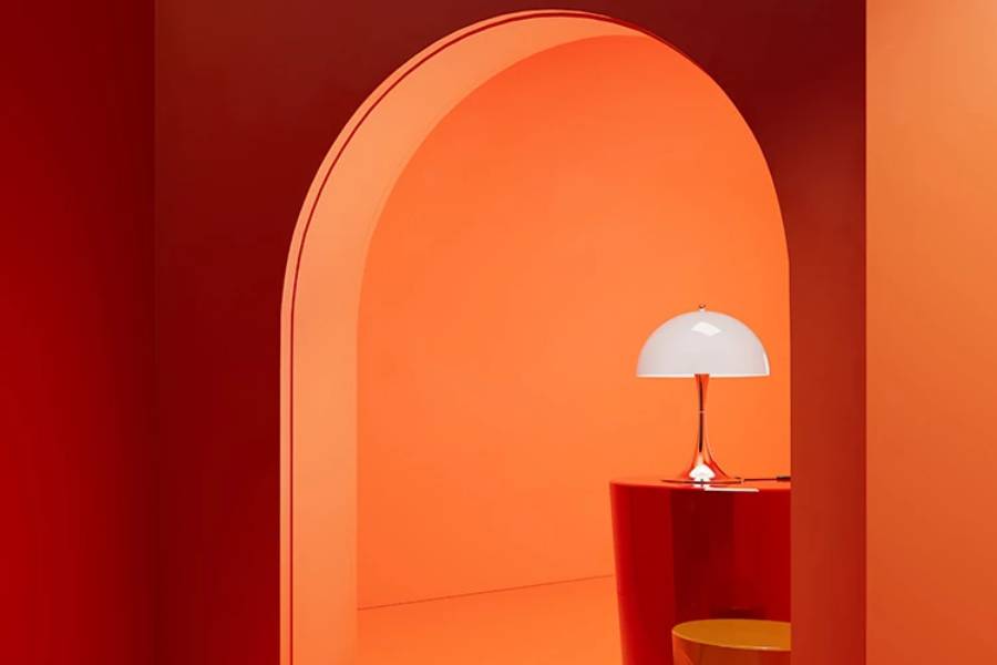 Louis Poulsen Panthella Grey Opal