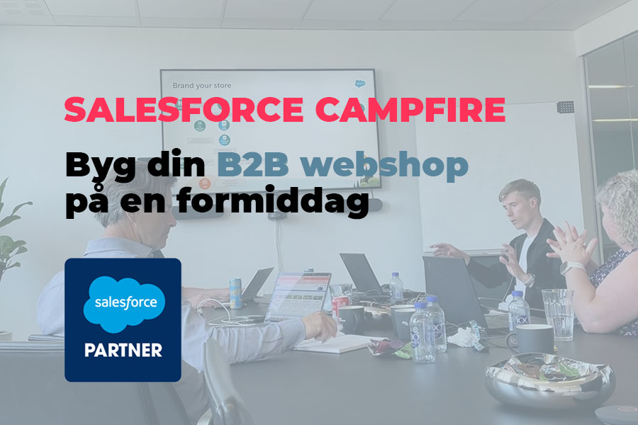 Salesforce Campfire med baggrund