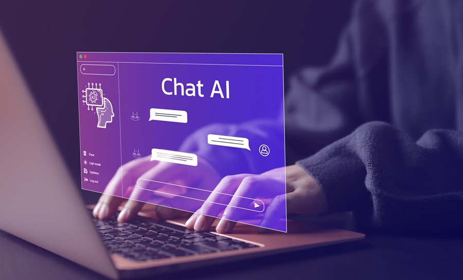 AI Chat interface