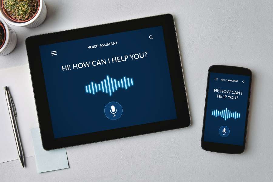 Voice Assistant på iPad og iPhone
