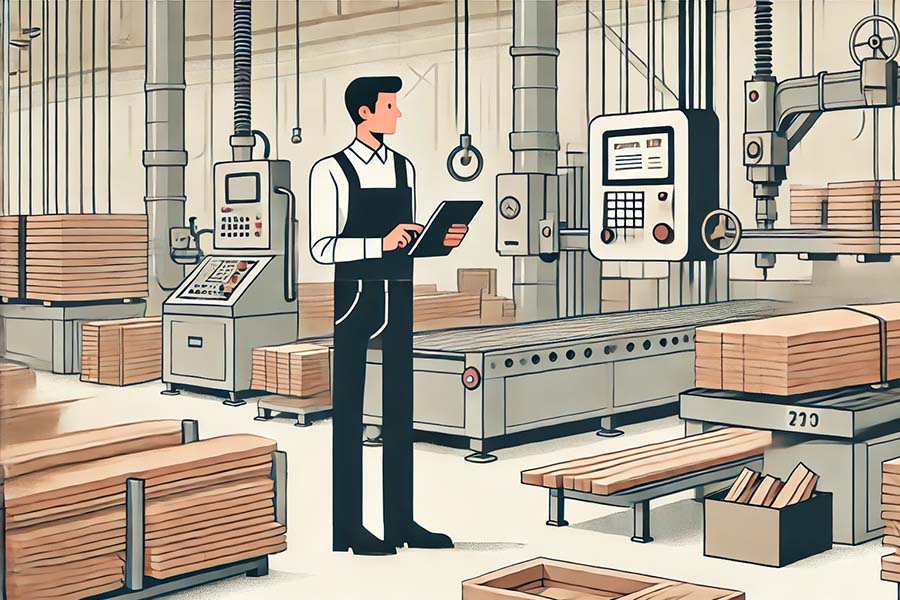 Lars bestiller reservedele online