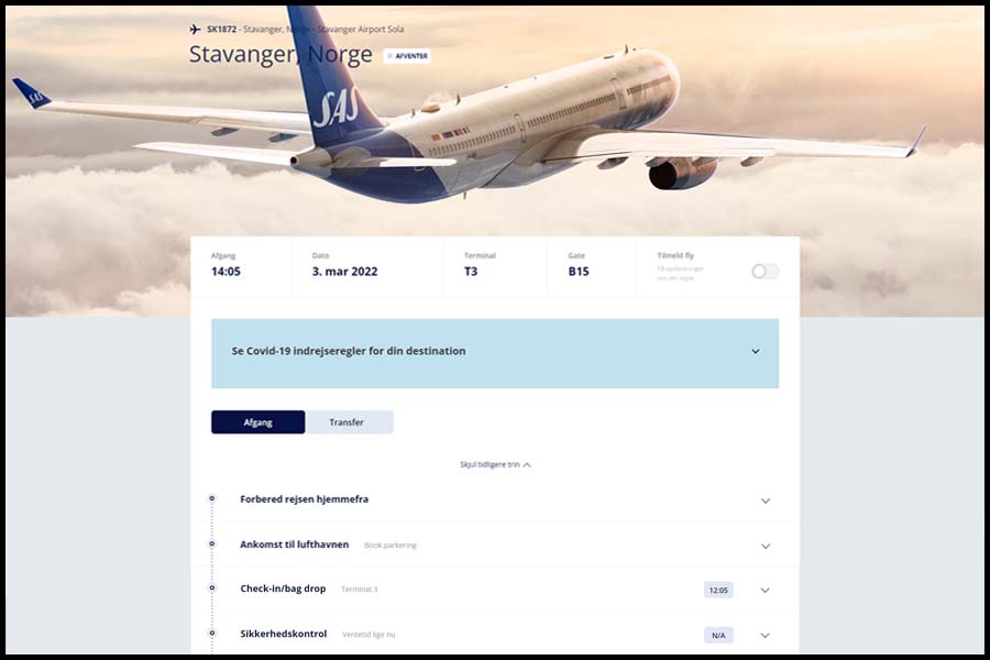 CPH Airport departure