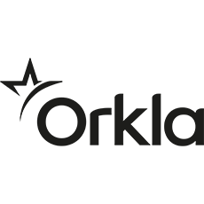 Sort Orkla logo