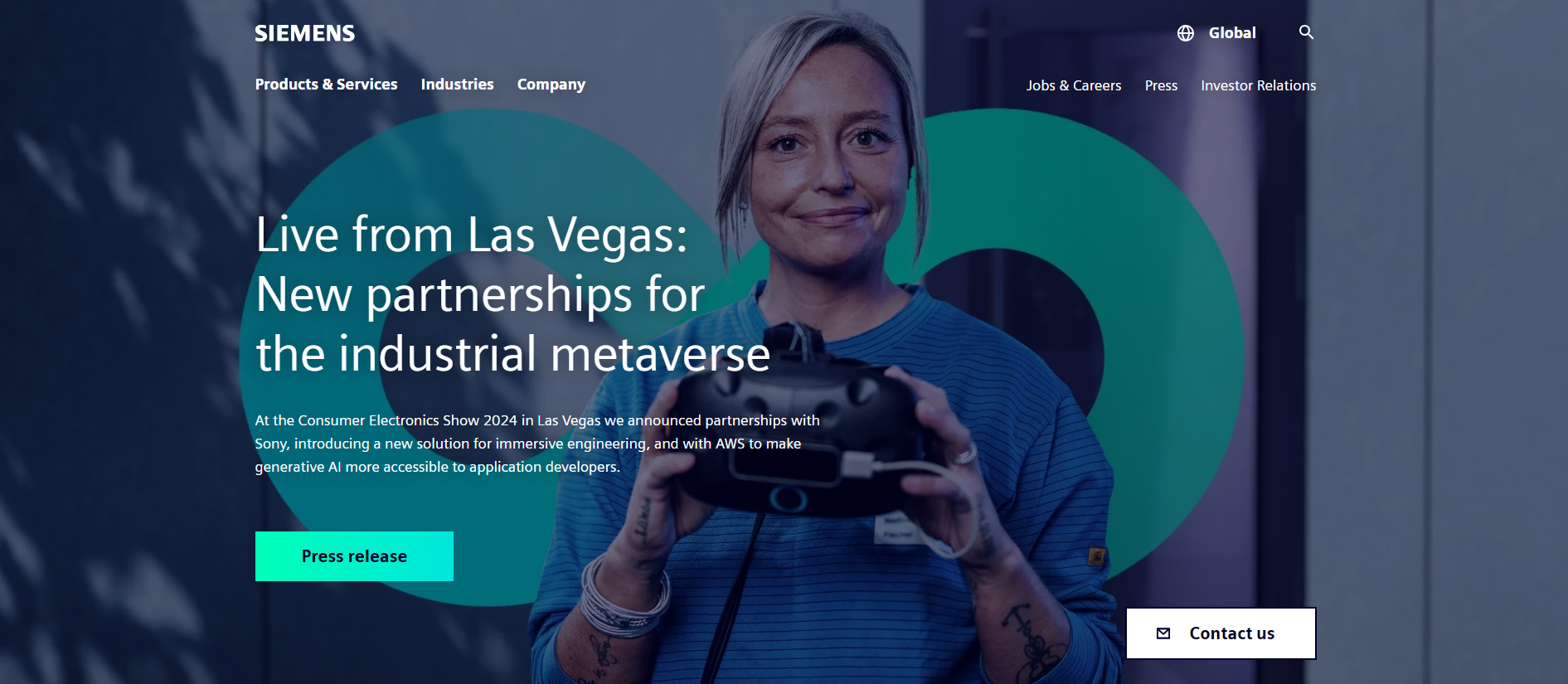 Siemens - website