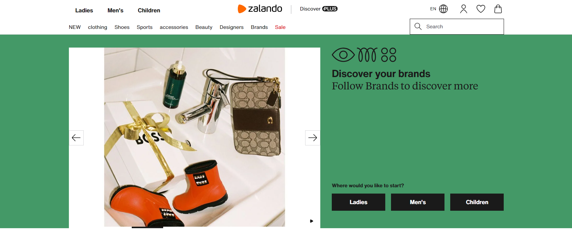 Zalando - website