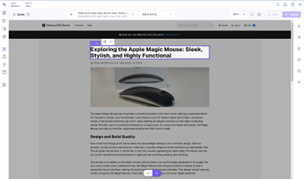 Editing a page in Contentstack