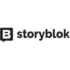 storyblok black logo