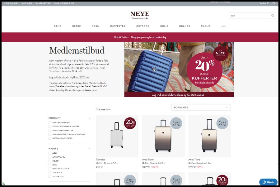 NEYE front page 